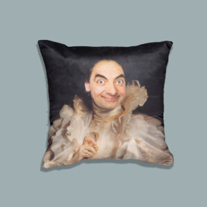 Mr Bean Countess Laura Spinola Cushion