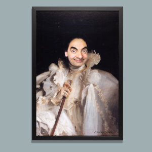 Mr Bean Countess Laura Spinola Framed Fine Art Print 16 x 24