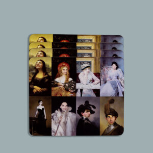 Mr Bean Place Mats Four Pack Collage Collection 01