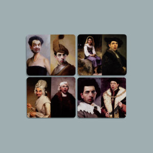 Mr Bean Place Mats Four Pack Duo Image Collection 02
