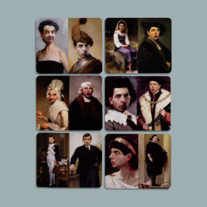 Mr Bean Place Mats Six Pack Duo Image Collection 02
