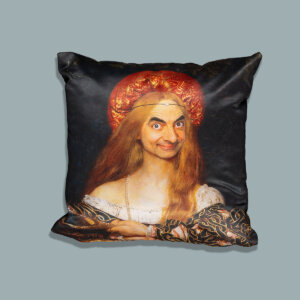 Mr Bean Princess Bean Cushion