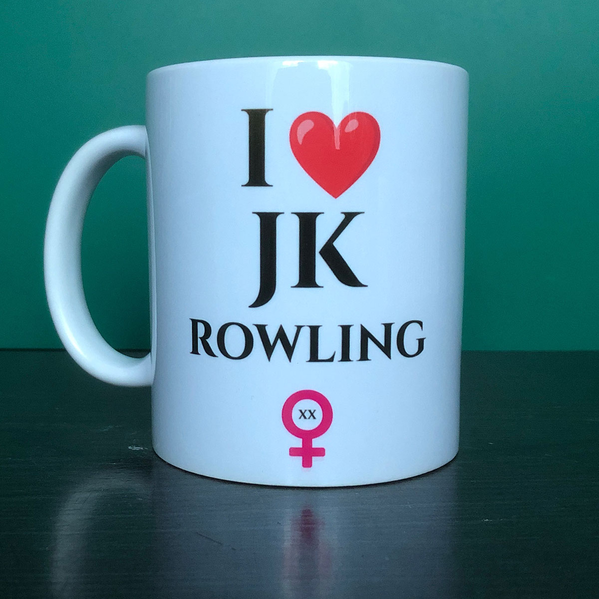 Real Woman I Love Team JK Mug 01