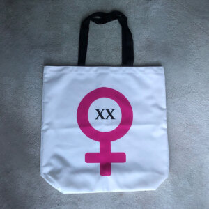 Real Woman Symbol Shopping Bag